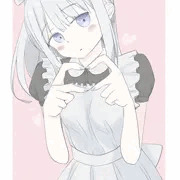 メイド姿無表情指ハートノラちゃん