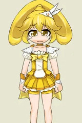 キュアピースマネキン化