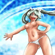ルッキーニと縞パン