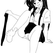 ニーソぬぎぬぎ朝潮