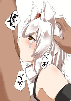 恵方巻きを食べる椛ちゃん❤