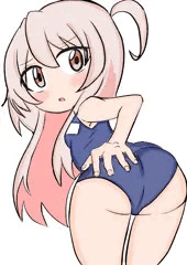お兄ちゃんはおしまい!＠緒山まひろ　スクール水着