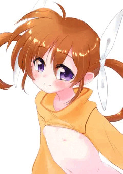 今日のおちくびは高町なのはちゃん