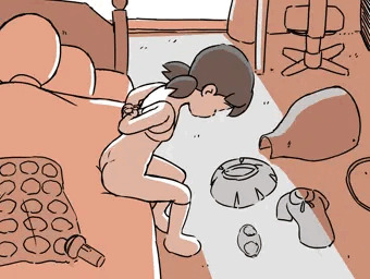 ママが来るからもう帰って・・・