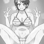 夏のホットガール