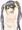 黒髪ツイン