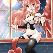 誘う淫魔