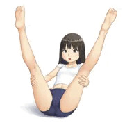 スパッツの女の子