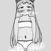 らくがき下着姿ブラックちゃん