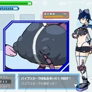 戦闘エロRPG風_乳首責め