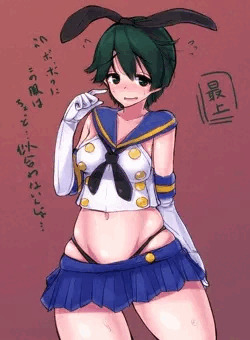 島風コスの最上ちゃん