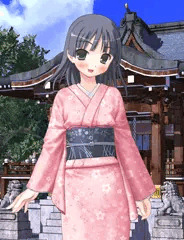 あけおめ。（2019年）　着物こまる絵アップ！