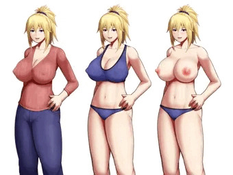 ヤンキー娘の立ち絵