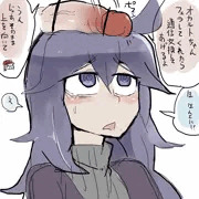 オカルトちゃんにイラマチオ