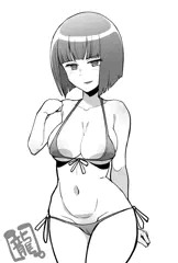 【うちの娘】マイクロビキニのエロ同人秘書
