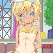 リンちゃんのグラビア撮影