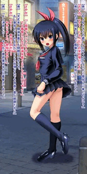 競泳水着の日＋ハロウィンでうちの子