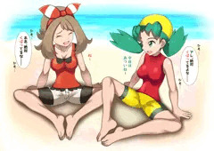 クリスとハルカ
