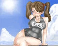 あざとさをアピールしてみるギャン子ちゃん