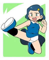 パンチラキック