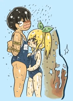 水着泥棒つかまえた