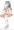 ティアードスカート少女