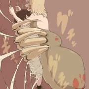 蜘蛛娘と男の子