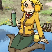 擬人化しずえさんのタンポポ茶
