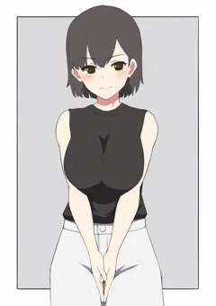 ショートボブが似合う先輩。