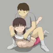 おさげ女子