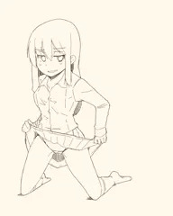 パン見せ放尿JK