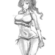 お姉ちゃんの水着