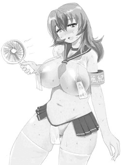 エロ制服風紀委員の客引き