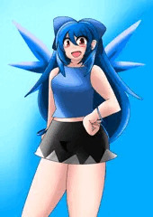 薄着な大人チルノちゃん