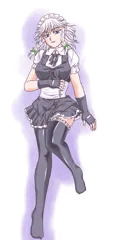 抱き枕風で咲夜さん