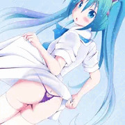 初音ミク 「…中まで濡れちゃってるぅ…」