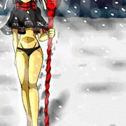 雪上