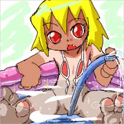日焼けパイパンロリ少女