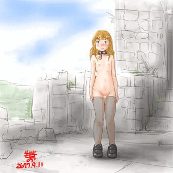 古城探索させられ娘