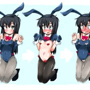 逆バニー変換→再変換