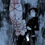 侑子さん有刺鉄線緊縛逆さ吊りフェラ