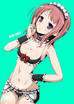 メイド水着☆久さんの麻雀教室