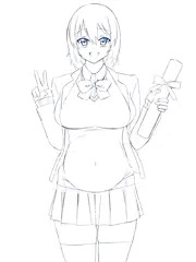 新作のラフ その9