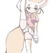 I字バランスフェネック+ノーパン差分