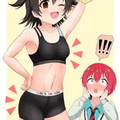 マチュの下着を着るみりあちゃん