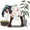 お浣腸で草木に水やり