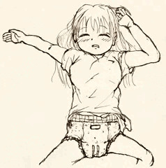 おむつで安眠