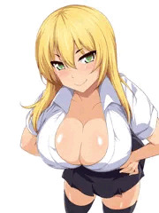制服おっぱい