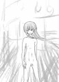 入浴中に敵襲を受けて追い込まれる男の娘