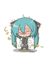 ミクちゃんお漏らし